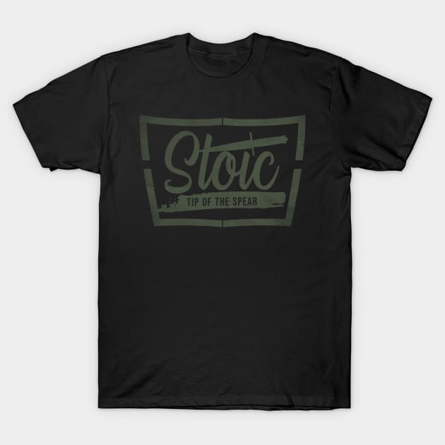 Stoic - Tip of The Spear T-Shirt by Toby Wilkinson